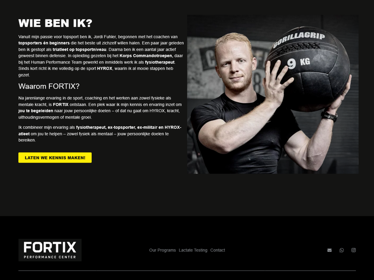 Screenshot 2026-02-25 at 09-05-46 About Us – Fortix Performance Center